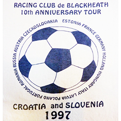 1997 Croatia and Slovenia T shirt design