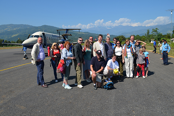 Group at Tumlingtar