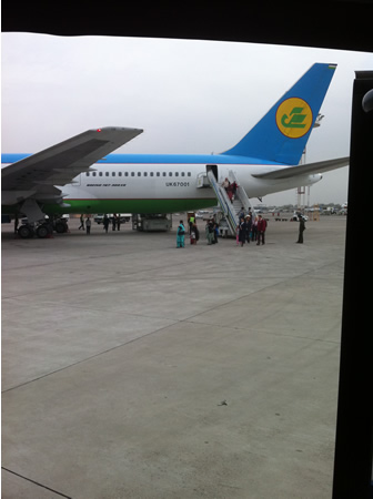 Uzbek Airways Boeing 767